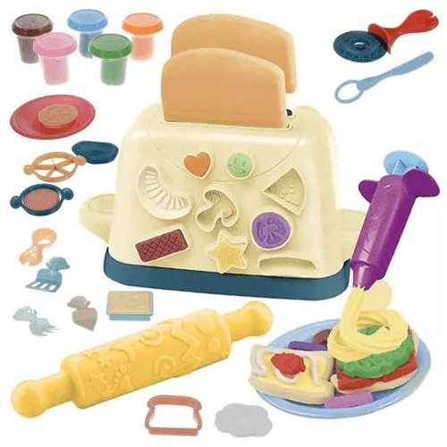 Alum Children's plasticine toaster with accessories - Modelling Clay - Main image