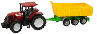 Kruzzel 24711 Tractor with trailer 50 cm, red - Tractor