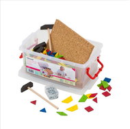 Betzold Cork nailer coloured - Pounding Toy