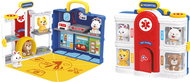 Wiky Animal Hospital 28 × 14 × 28 cm portable with effects - Kids Doctor Kit