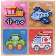 MaDe Wooden puzzle, 30 × 30 cm - Wooden Puzzle