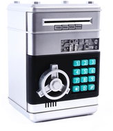 Aga Cash box safe, silver - Piggy Bank