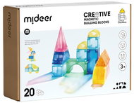 Mideer Magnetic building set, cubes 20 pieces - Building Set
