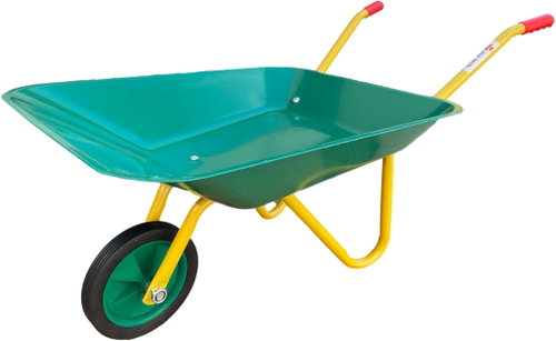 MA-TECH Metal wheelbarrow 10 l with rubber wheel - Children's Wheelbarrow - Main image