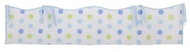 Silver Cloud crib mattress cover Love Colour, blue - Crib Bumper