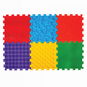 Empt Masážní ortopedické podložky "Puzzle Námořní" 6 modulů - Pěnové puzzle