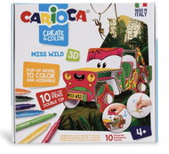 CARIOCA Create & colour 3D Ms. Wild Toys - 3D Puzzle