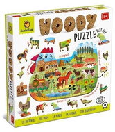 Ludattica Woody Farm, wooden puzzle, 48 pieces - Wooden Puzzle