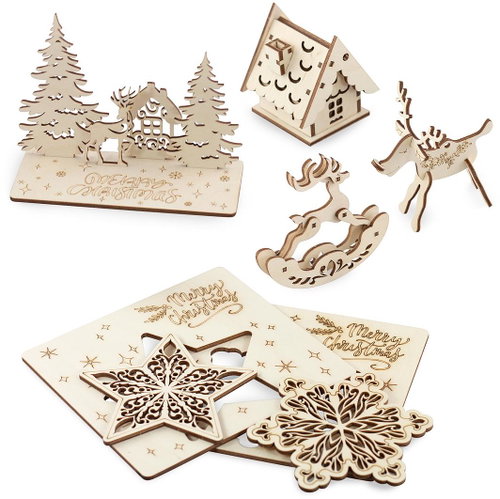 Vemkel Set of Christmas cards for painting - Creative Toy - Main image