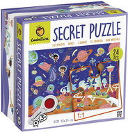 Ludattica Secret Puzzle with magnifying glass, Universe - Jigsaw Puzzle
