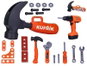 Micro Trading Children's drill with tools, hammer-shaped case, 24 pieces - Children's Tools