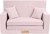 Flumi Children's sofa bed powder pink - Children's sofa
