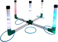 Bavytoy Throwing rings with LED light - Outdoor Game