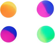 Rappa Bouncing ball two-colour 38 mm, 4 pcs - Small Balls