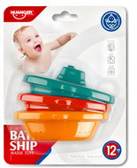 Bavytoy Lodičky do vany set 3 ks - Loď