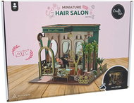 DIY Miniature house with LED lighting - Hair Salon - Building Set