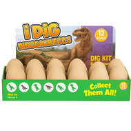 KIK KX2964 Set for small archaeologists - Dinosaur eggs, 12 pcs - Experiment Kit