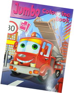Jumbo Maxi colouring Book Fire Truck - Colouring Book