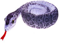 Mikro Trading Plush snake 195 cm, purple - Soft Toy