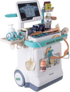 ISO 26544 Medical trolley with ECG and X-ray XXL, white - Kids Doctor Kit