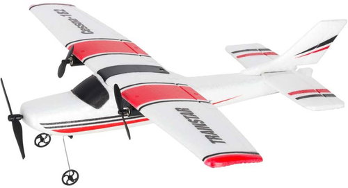 KIK KX2923 RC model aircraft Cessna 182, 2,4 GHz, white - Plastic Model - Main image