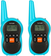 KIK KX3634 Radios for kids, 3 km range, 2 pcs, blue - Kids' Walkie Talkie