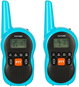 Walkie talkie gyerekeknek KIK KX3634 Gyerek walkie talkie, hatótáv 3 km, 2 db, kék - Dětská vysílačka