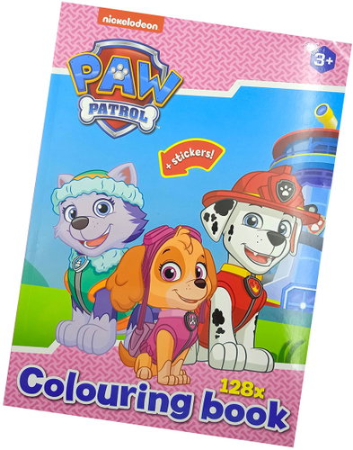 DISNEY colouring with stickers - Paw Patrol - Colouring Book - Main image