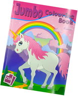 JUMBO Maxi colouring Book - Magic Unicorn - Colouring Book