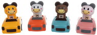 ISO 26728 Sensory toy 4 cars with animals - Baby Toy