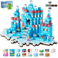Vevor Magnetické bloky ledovcového hradu, 150 ks - Stavebnice