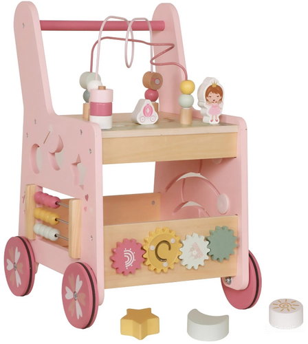 Derrson Multifunctional 6in1, pink - Baby Walker - Main image