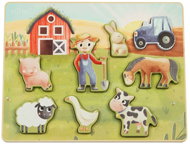 eliNeli Wooden jigsaw puzzle Farm - Puzzle