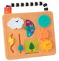 Motor Skill Toy Sassy Sensory Play Panel Seasons Busy Board - Motorická hračka
