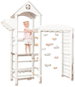 Children's Playset Piccolino Montessori playground Tower Climbing white/pastel - Dětské hřiště