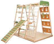 Piccolino Montessori playground 6in1 colour with ramp, hanging elements and mattress PREMIUM - Children's Playset