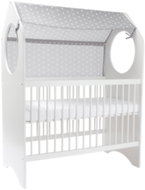 Dřevotvar LAIR cot with canopy and removable partitions 120 × 60 cm - Cot
