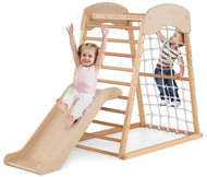 Costway Montessori indoor playground with slide - Children's Playset