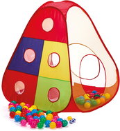 VOG Hrací stan s terči a míčky 100 ks - Dětský stan