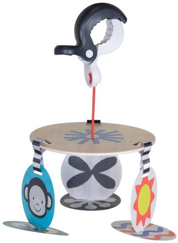 Manhattan Toy Wimmer Carousel with Stim to Go Clip - Pushchair Toy - Main image