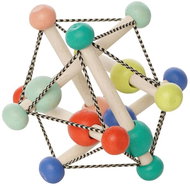 Manhattan Toy Dřevěné chrastítko Skwish Colorpop - Chrastítko