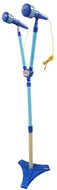 Leventi Double microphone with stand, blue - Musical Toy
