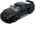 Mini GT Porsche 911 (992) DAKAR BLACK 2023, 1:64 - Metal Model