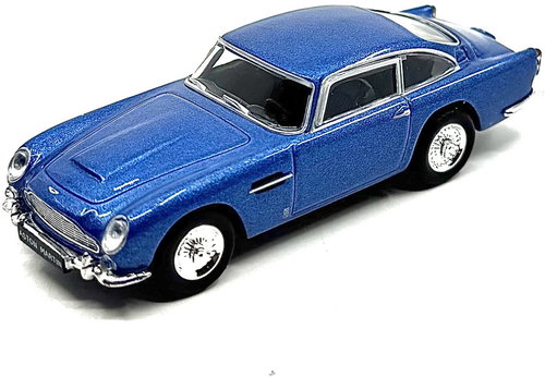 Mini GT Aston Martin DB5 SIERRA 1965, blue 1:64 - Metal Model - Main image