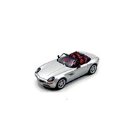 Mini GT BMW Z8 2003, silver 1:64 - Metal Model
