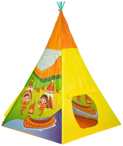 iPlay 8707 Indian Teepee Tent 100 × 100 × 135 cm - Tent for Children - Main image