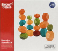 Bavytoy Balanční kameny 12 ks - Balanční hra