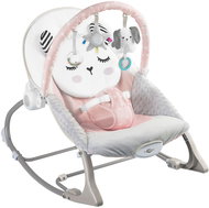 Nukido 705402 Infant rocking chair with vibration, pink - Baby Rocker
