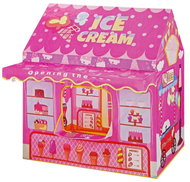 LEAN Toys 10516 Princess Lights Stars Ice Cream Tent, Pink - Tent for Children