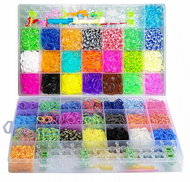 Flor de Cristal Elastics for bracelet making set 4400 pcs - Jewellery Making Set